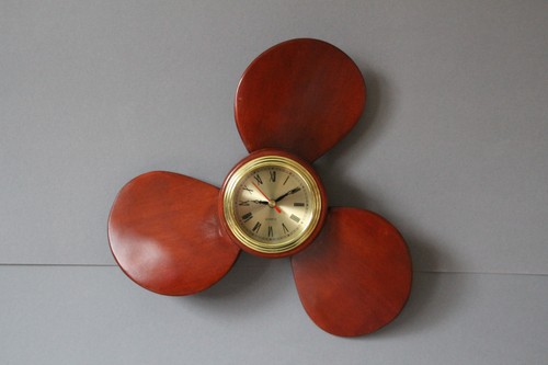 Maritime uhr wanduhr propeller - uhr,