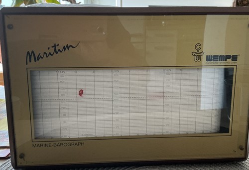 Wempe maritim marine barograph - wempe,