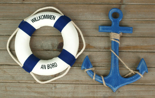 Deko rettungsring 15cm w - rettungsring, Ø