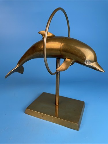 Nautische skulptur messing - skulptur,,