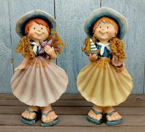 2er set maritime dekofiguren - set,