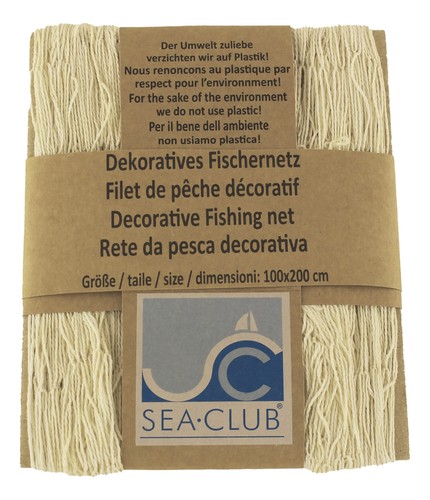 Deko fischernetz beige 1 - ca.,