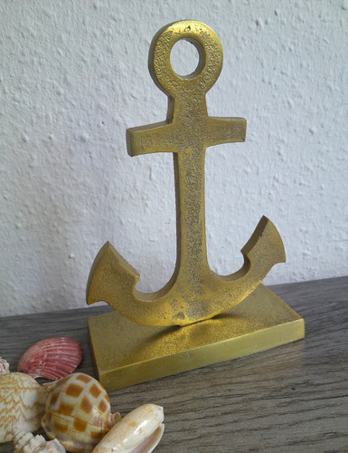 Maritime deko anker - maritime, metall