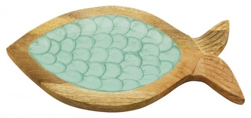 Maritime deko platte - platte, fisch