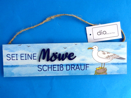 Maritimes holzschild sei - maritimes, "
