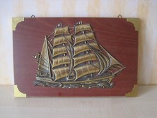 Maritimes Messing Wandbild auf