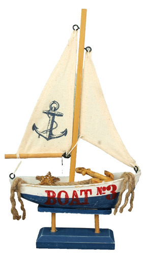 Deko segelboot boat 3 - -,