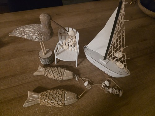 Maritime deko set fische - deko,