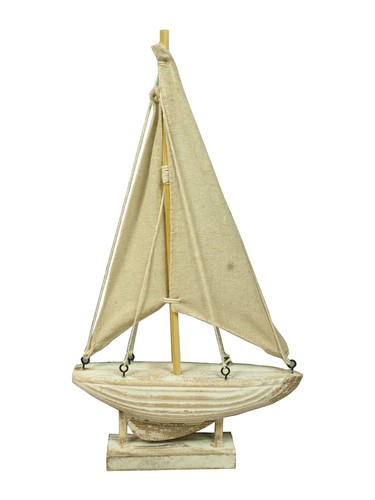 Deko segelboot weiß - deko, gewischt